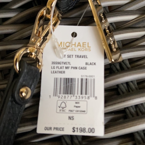 Michael Kors Jet Set Travel Lg Flat Multifunctional Phone Case-Wristlet-… - Picture 9 of 16